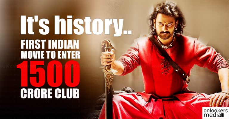 It’s history! Baahubali 2: The Conclusion hits the 1500 crore mark