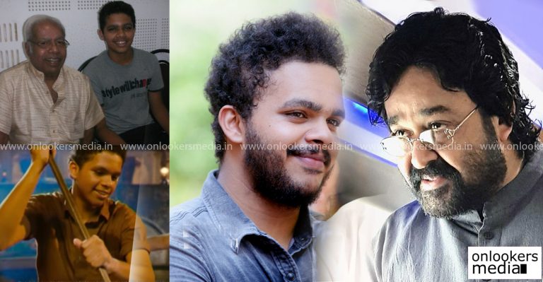 The boy who played Tilakan’s younger part in Ustad Hotel will be next seen alongside Mohanlal in Velipadinte Pusthakam
