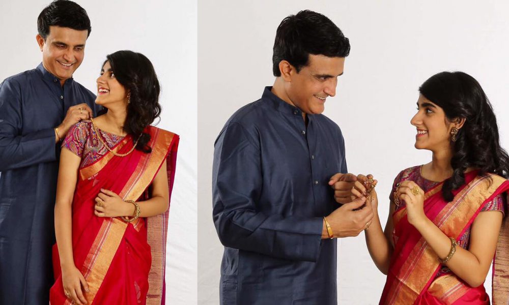 Sourav Ganguly's photoshoot with daughter Sana Ganguly trending virally ...