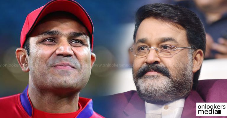 Virender Sehwag’s birthday wishes to “King Of Mollywood” Mohanlal