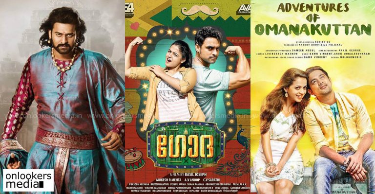 Baahubali is unshaken; Godha and Adventures Of Omanakuttan doing good business