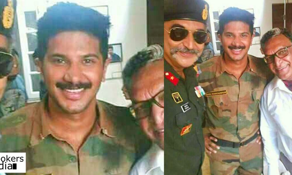 Dulquer Salmaan in an army man's look in Solo