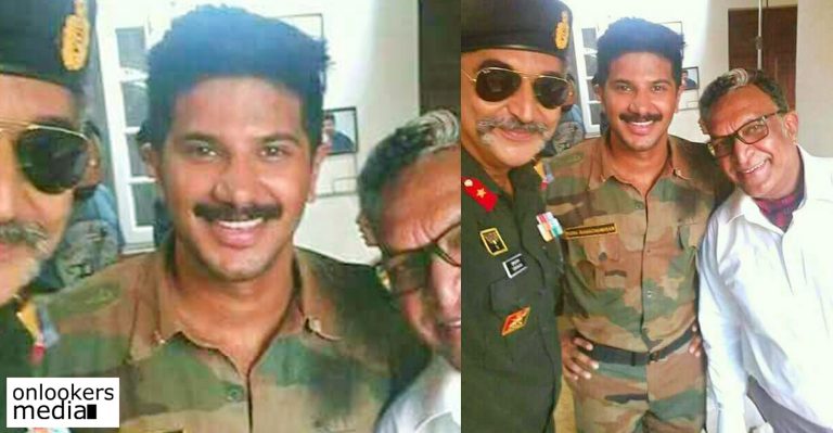 Dulquer Salmaan in an army man’s look in Solo