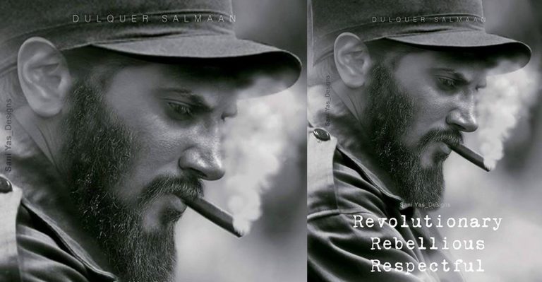 Dulquer Salmaan as Fidel Castro; A superbly made fan art has gone viral in social medias