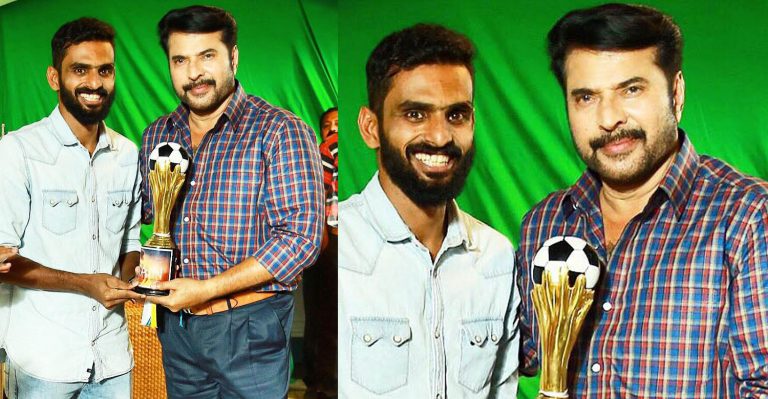 “Mammookka is my hero”, says star footballer CK Vineeth