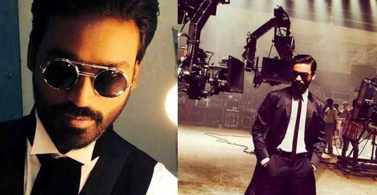 Dhanush in Belgium for his Hollywood film The Extraordinary Journey of the Fakir