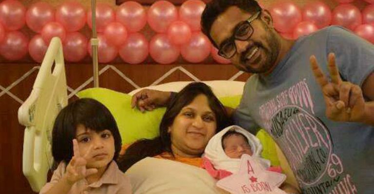 Here’s Asif Ali’s new born baby girl!