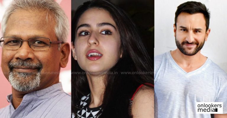 Saif Ali Khan’s daughter Sarah Ali Khan to make her South Indian debut with Mani Ratnam’s next