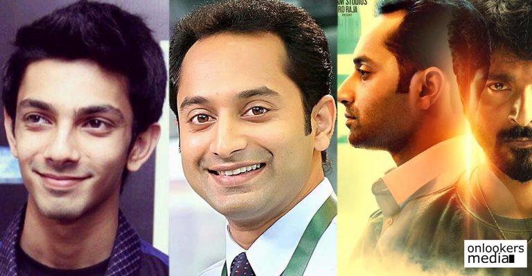 Anirudh’s single from Fahadh Faasil’s debut Tamil movie coming soon!