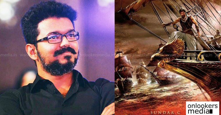 Vijay is one of the main reasons for Sangamithra to happen: Director Sundar C