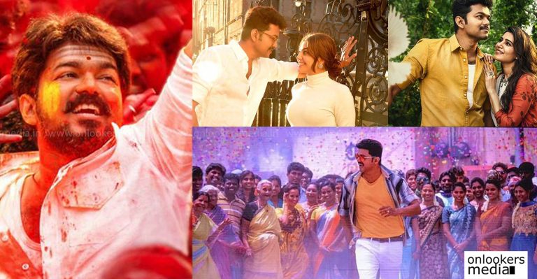 Mersal is the first ever Vijay film to have only four songs