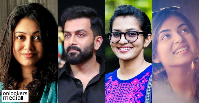Anjali Menon’s next will have Prithviraj, Nazriya Nazim and Parvathy in the lead roles