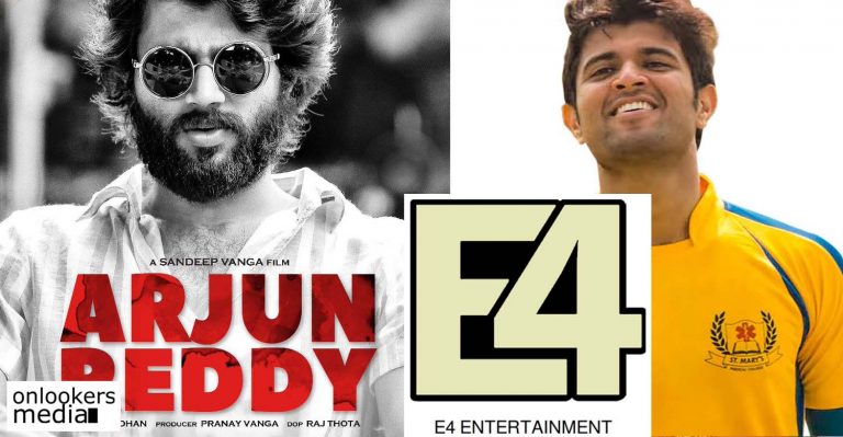 E4 Entertainment to remake superhit Telugu movie Arjun Reddy in Tamil