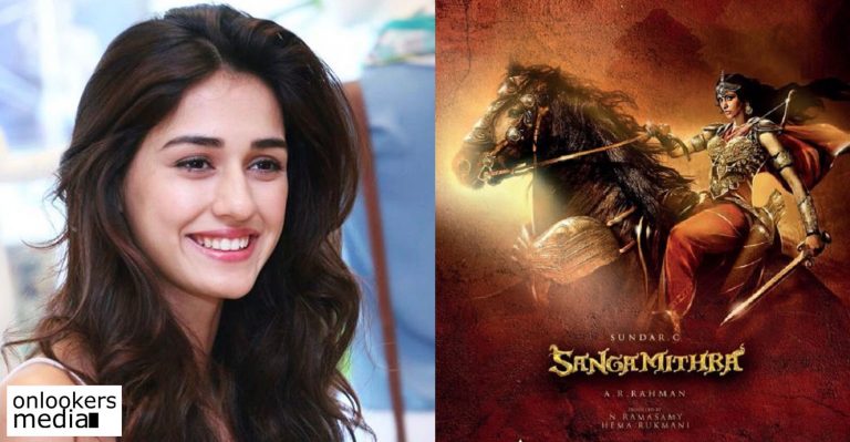 Bollywood beauty Disha Patani to replace Shruthi Haasan in Sangamithra