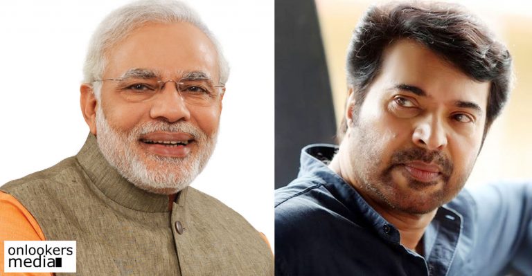 Mammootty accepts Prime Minister’s invitation to be part of Swachhata mission.