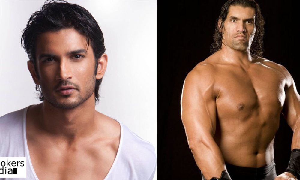 Sushant Singh Rajput to play The Great Khali in the wrestler's biopic