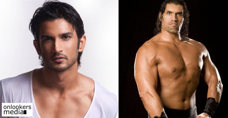 Sushant Singh Rajput to play The Great Khali in the wrestler’s biopic