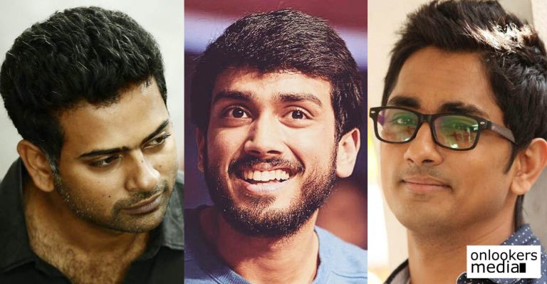 Siddharth and Kalidas Jayaram in Alphonse Puthren’s next