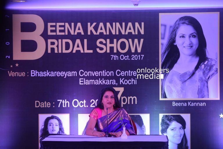 Beena Kannan Bridal Show 2017 Press Meet
