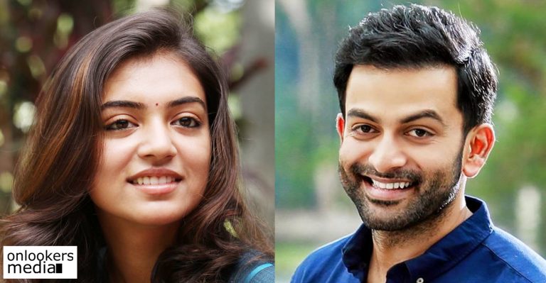 Nazriya Nazim plays Prithviraj’s sister in the upcoming Anjali Menon movie!