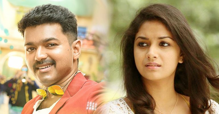 Keerthy Suresh likely to play the female lead in Vijay’s next!