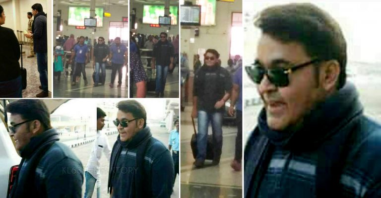 Here’s Mohanlal with the new Odiyan look!