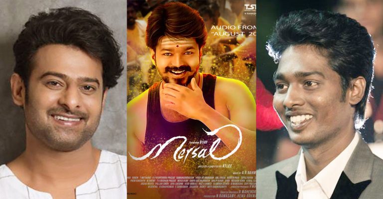 After Mersal, Atlee in talks for a Prabhas film!