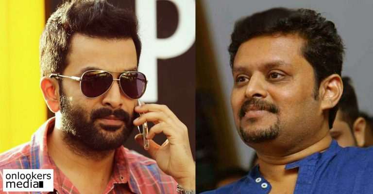 Prithviraj announces his next with Ranjith Sankar!
