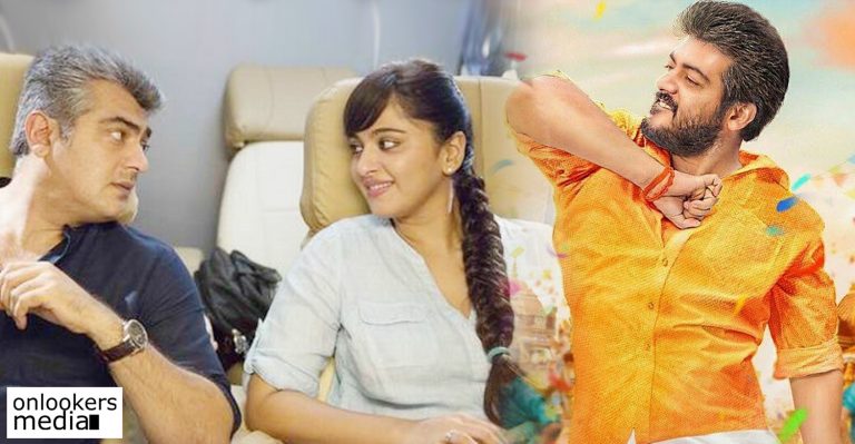 Anushka likely to play the female lead in Ajith’s Viswasam!