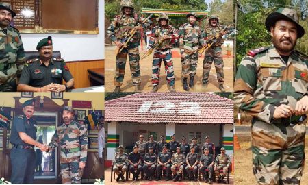 mohanlal latest news, mohanlal in army dress, mohanlal army training, mohanlal military training, Lt Colonel mohanlal, mohanlal in Indian army