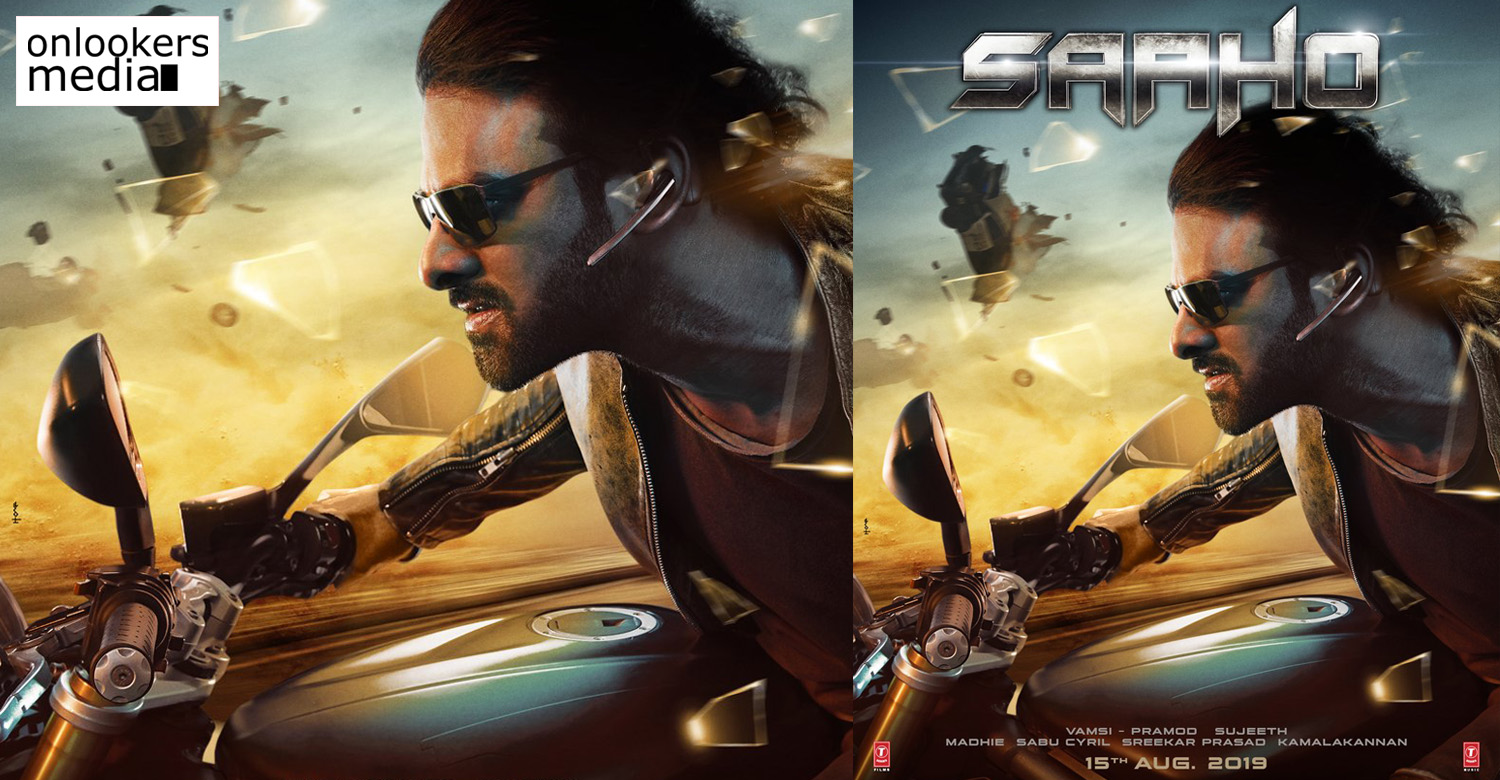 saaho,saaho action packed poster,new action packed poster of saaho,prabhas,Shradhha Kapoor,prabhas new film,prabhas new film stills,prabhas new movie images,prabhas saaho poster,prabhas saaho images,prabhas in sahoo,sahoo latest poster