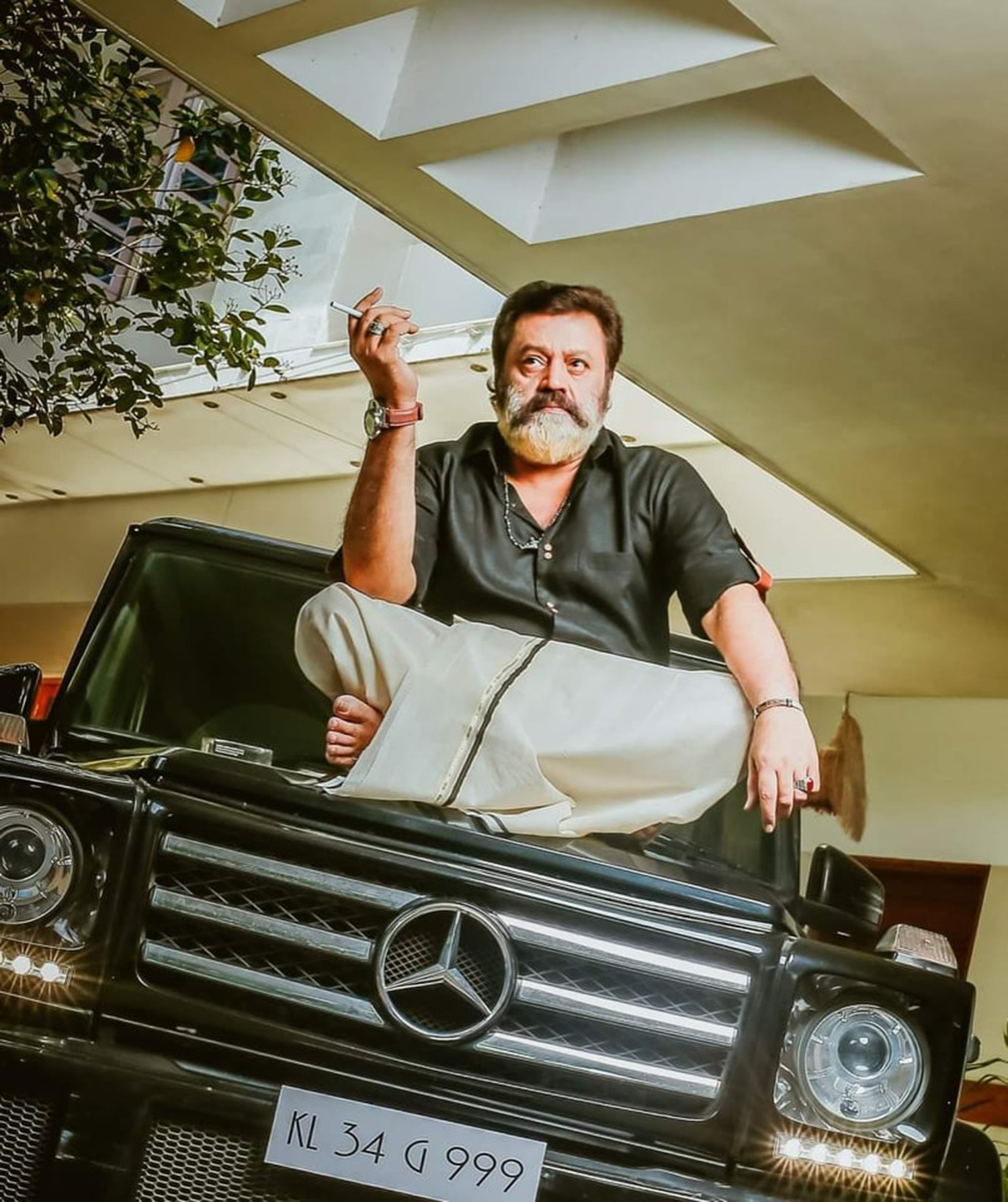 Suresh Gopi looks majestic in the first look poster of his 250th film!