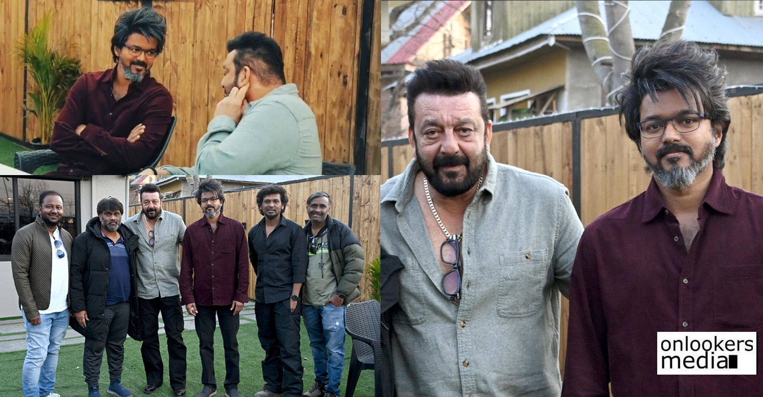 Sanjay Dutt , Sanjay Dutt leo, Vijay Sanjay Dutt ,Sanjay Dutt ,Lokesh Kanagaraj Sanjay Dutt movie , leo movie new stills