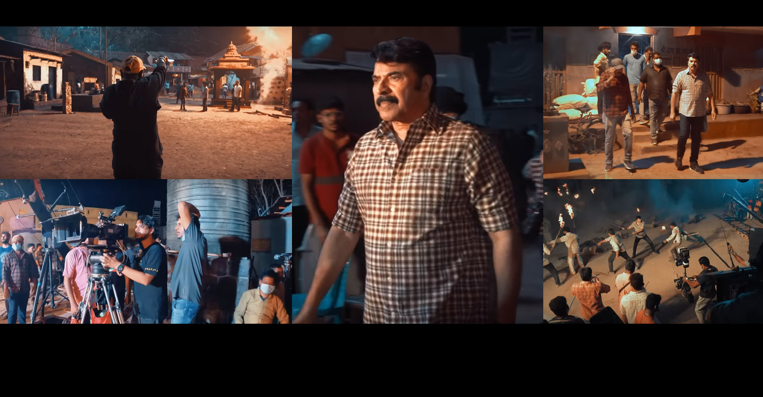 Behind the-Scenes, Mammootty, Kannur Squad, Behind the Scenes Kannur Squad, mammotty Kannur Squad, Kannur Squad mammotty stills